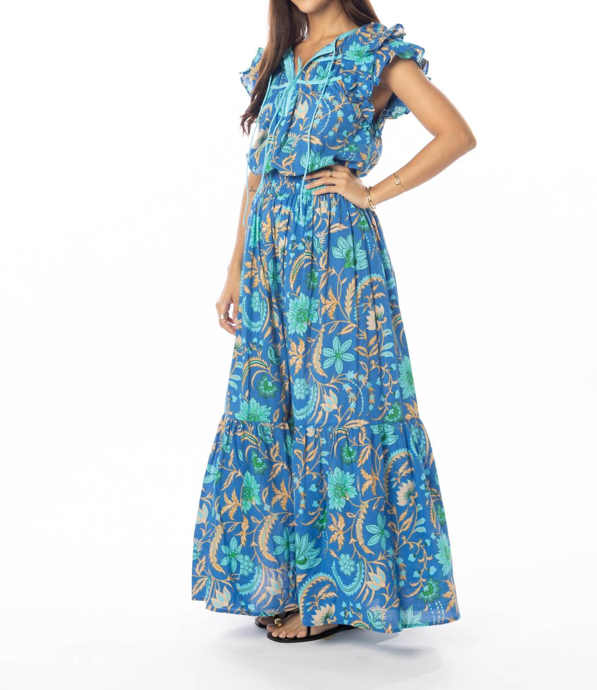 Bindu - Cristi Playful Sleeves Top