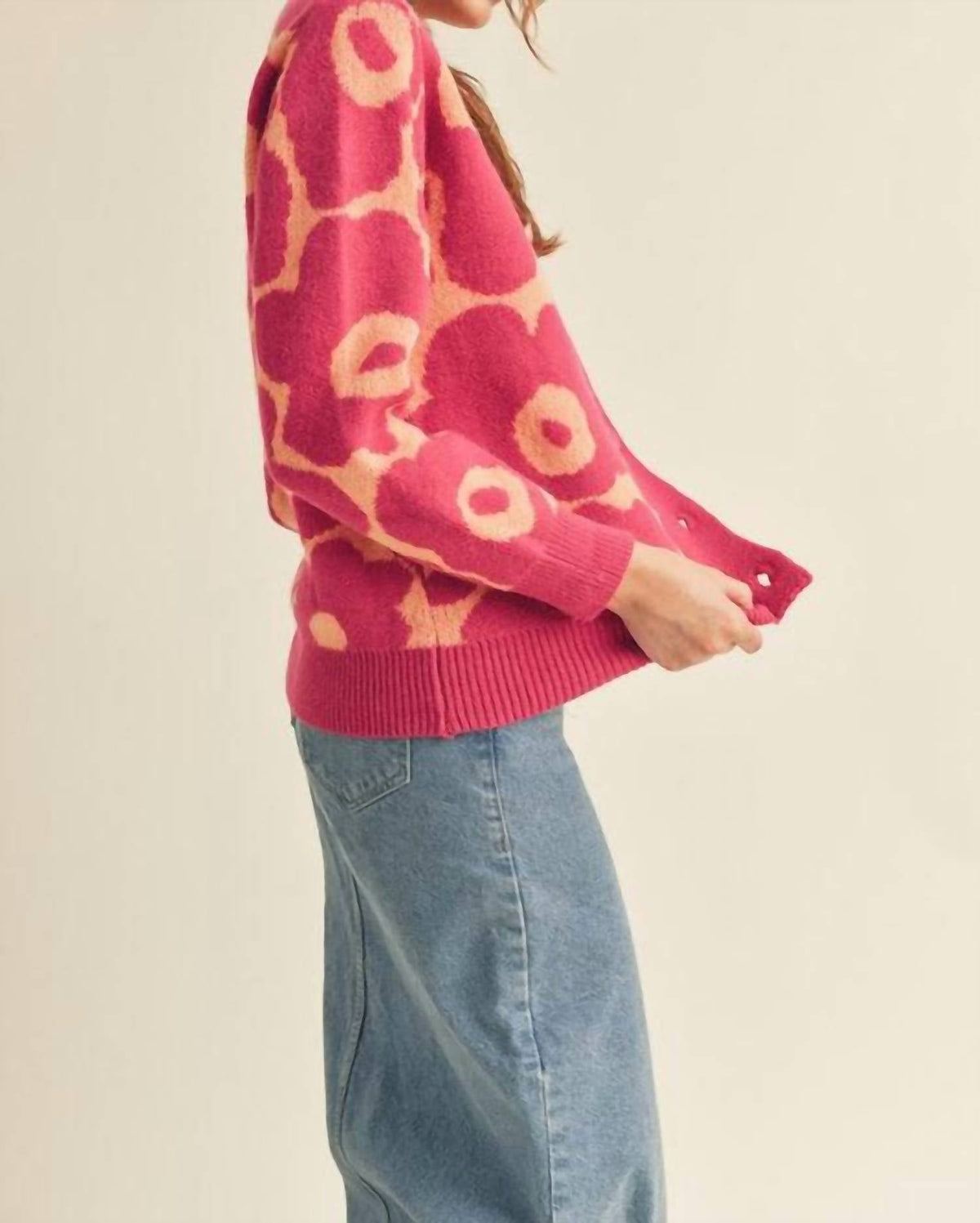 Anniewear - Quiet Spring Floral Cardigan