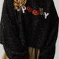 Peach Love - Spooky Pumpkin Halloween Sweater