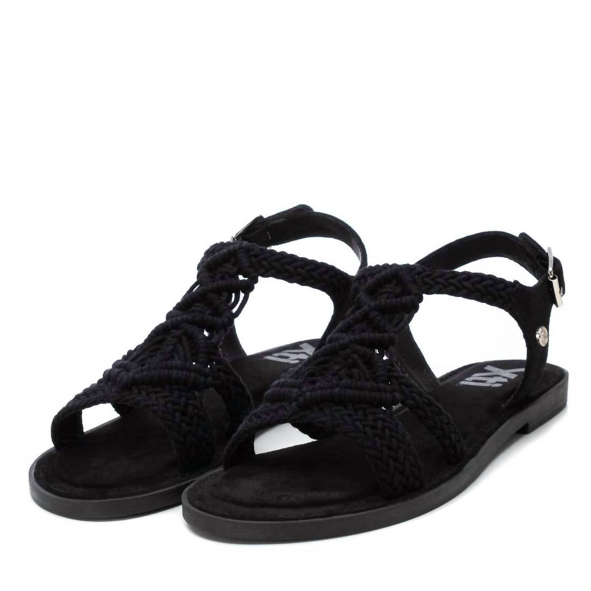Xti - WOMEN'S BRAIDED STRAP FLAT SANDALS