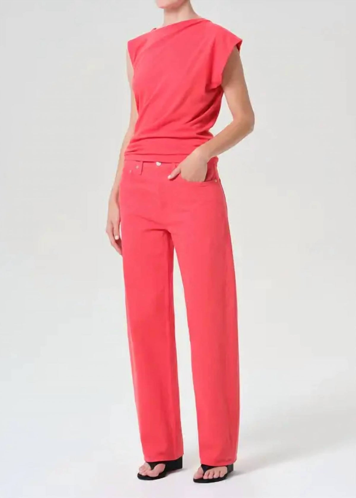 Agolde - Beth Asymmetrical Tee