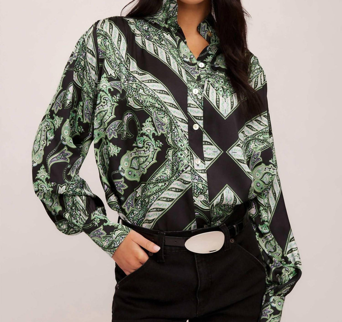 Fifteen Twenty - Chloe Button Down Blouse
