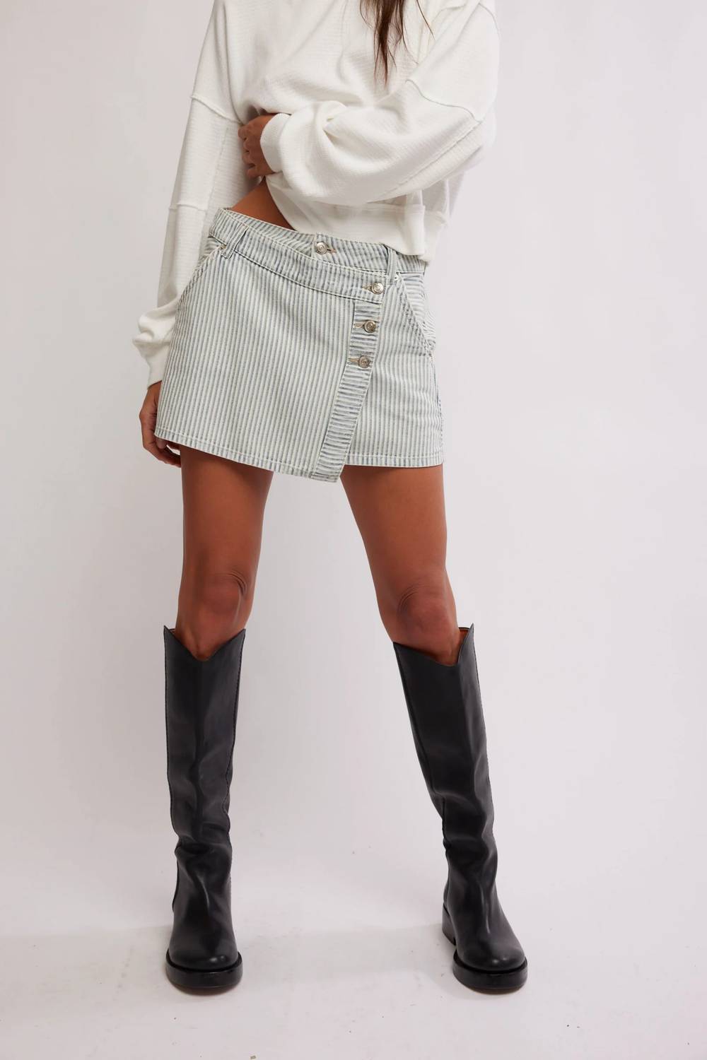 Free People - Wynne Railroad Skirt