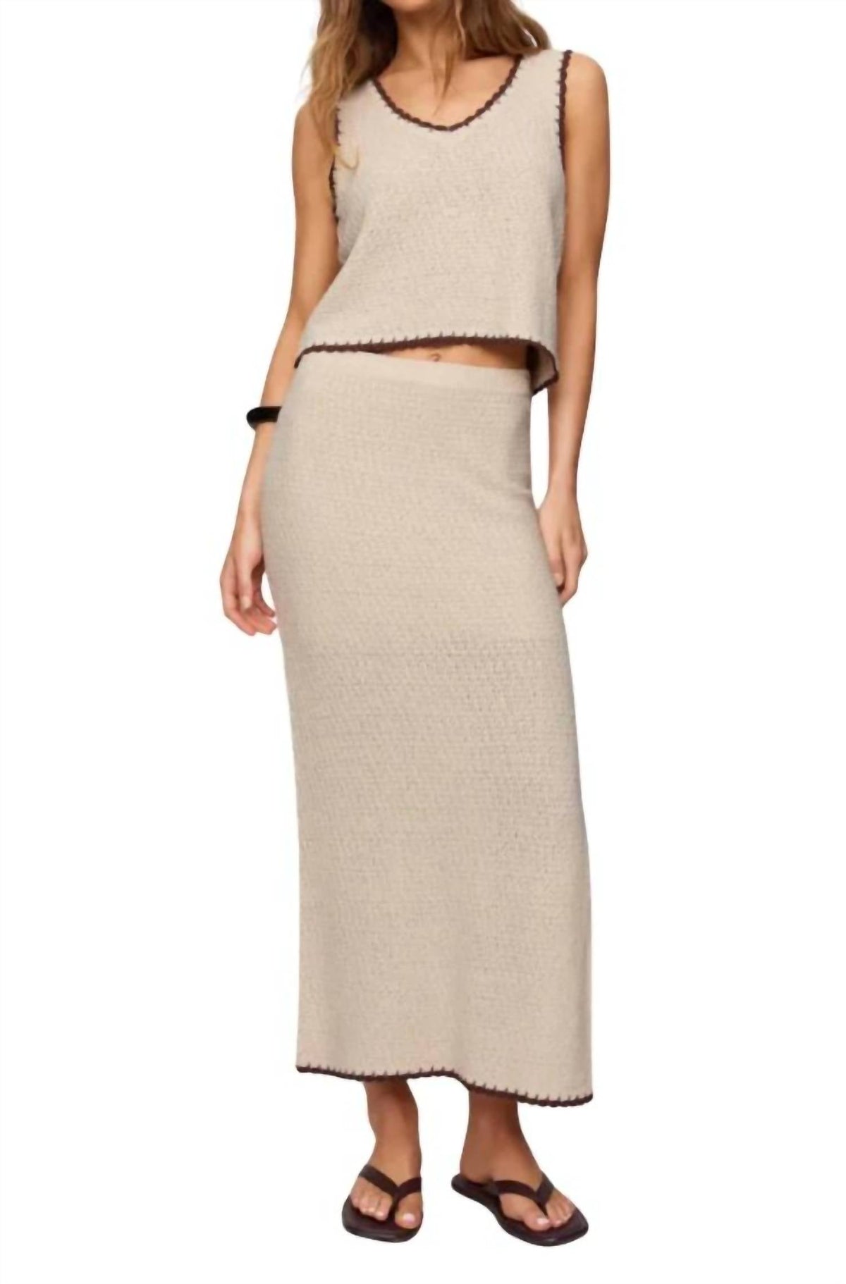 Z Supply - Boucle Vneck Knit Top