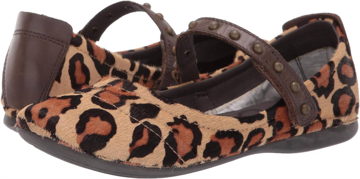 Otbt - Women's Grace Hair On Leather Ballet Flat