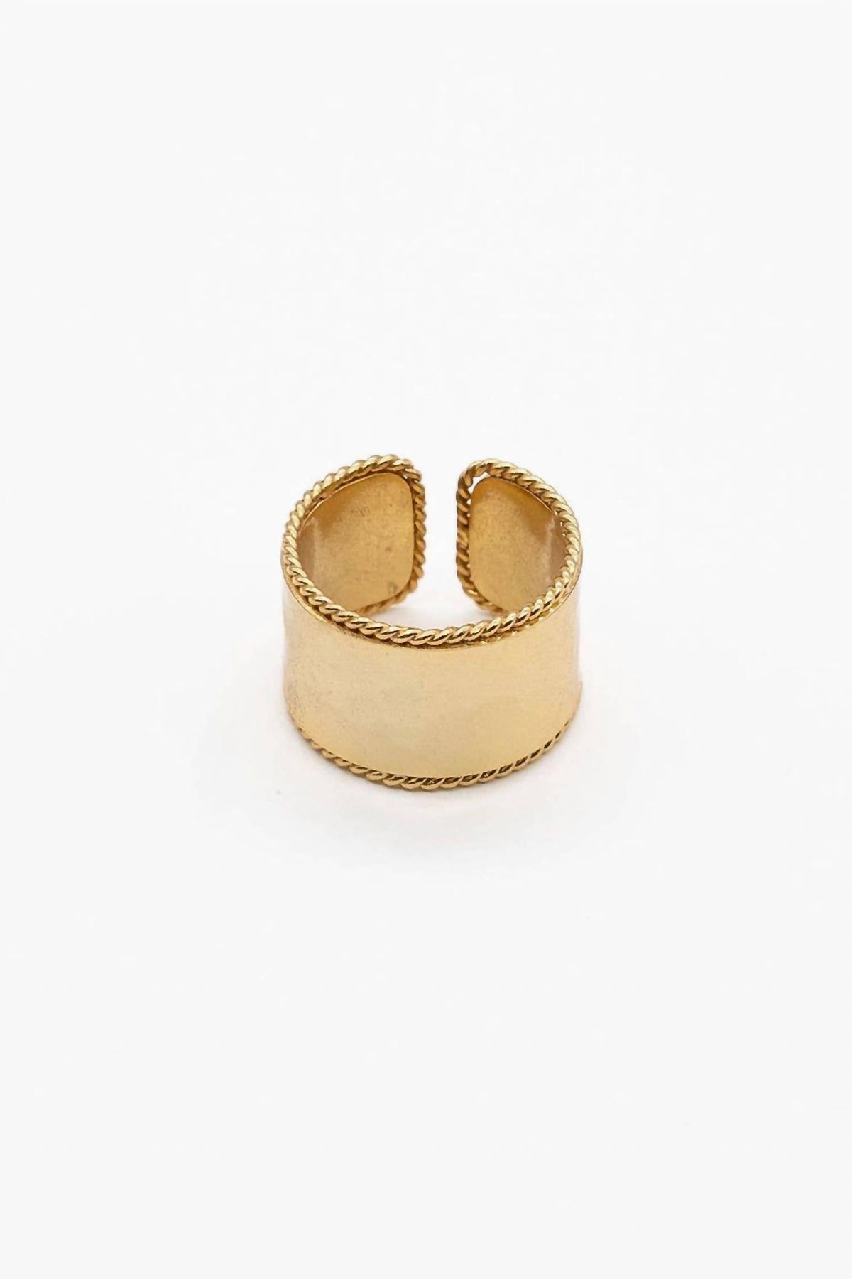 Brenda Grands - Women's Hammered Ring Band