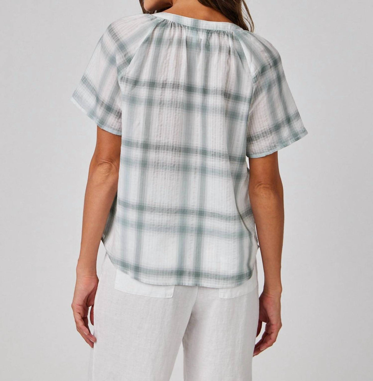 Bella Dahl - RAGLAN CAP SLEEVE PULLOVER