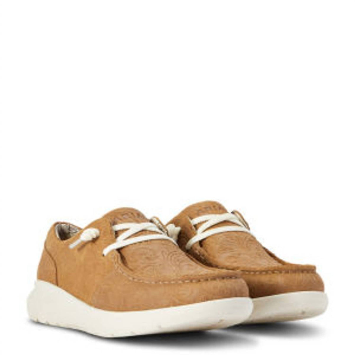 Ariat - Women's Hilo Tan Floral Emboss Shoe