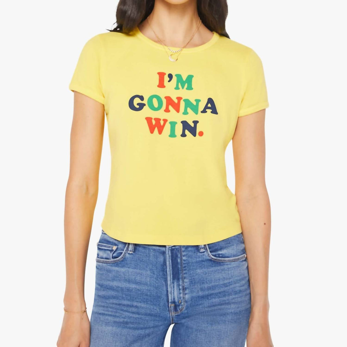 Mother - Women's The Itty Bitty Ringer Im Gonna Win Shirt