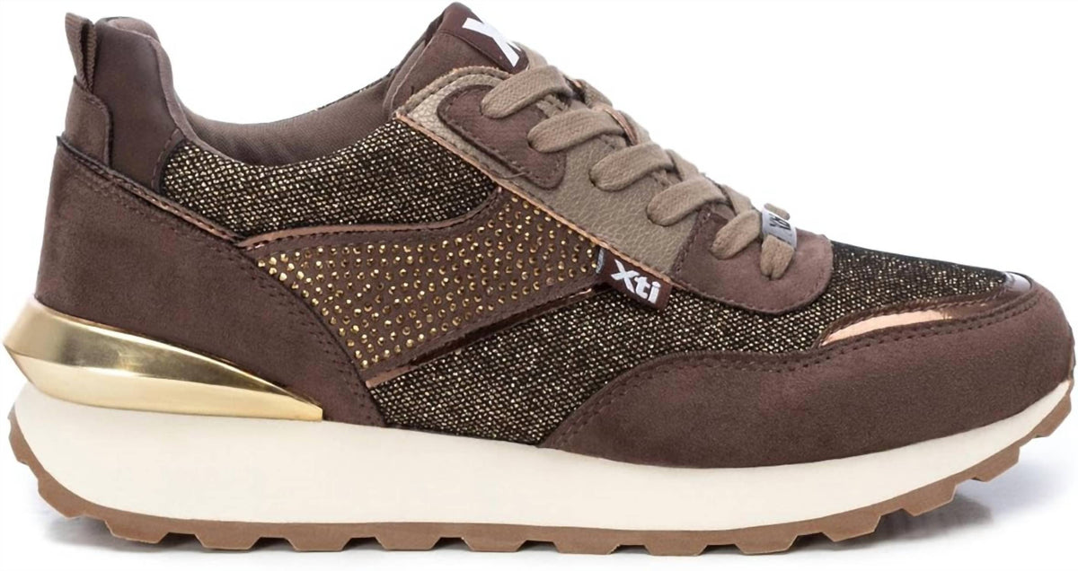 Xti - Women's Lace-Up Sneakers