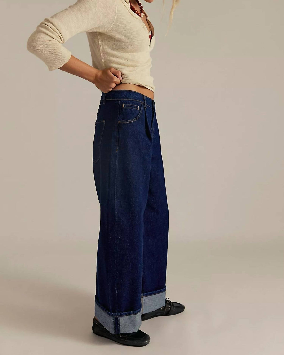 Free People - Alia Wide-leg Jeans
