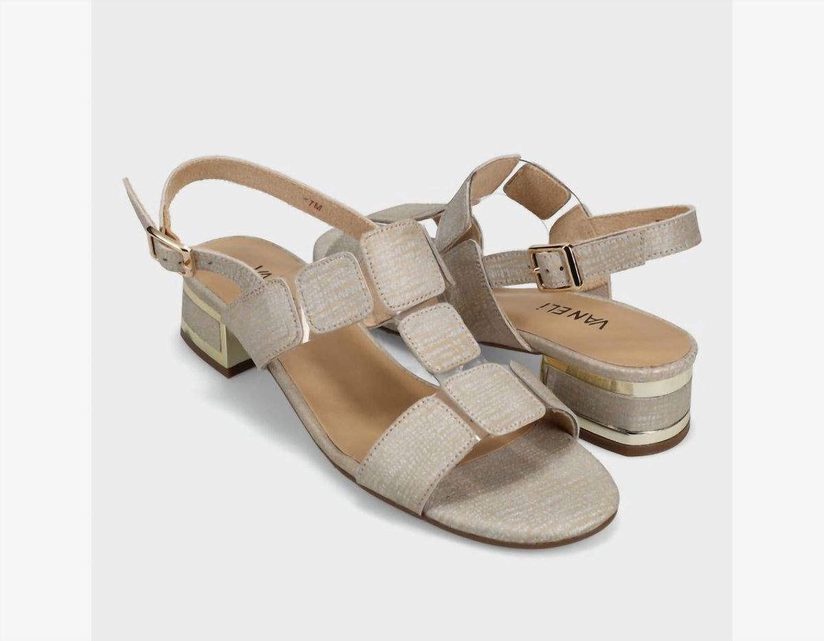 Vaneli - Women's Hatty T Strap Sandal