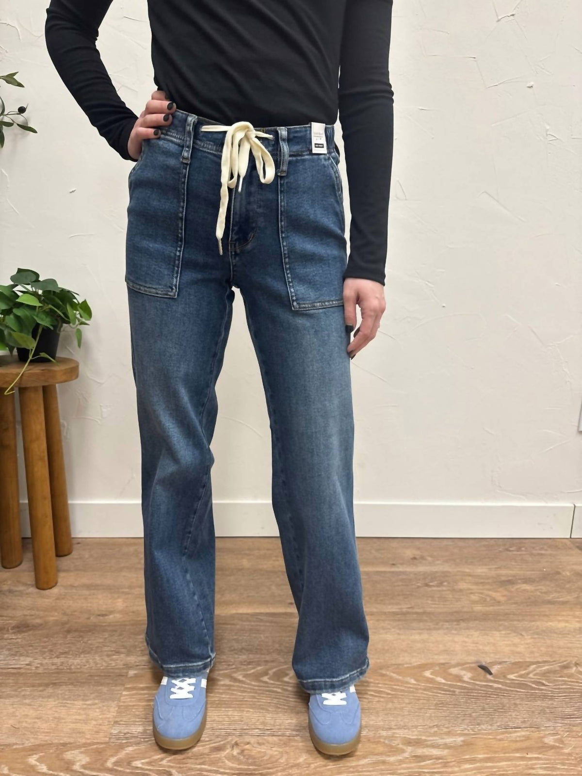 Judy Blue - High Waist Drawstring Jean