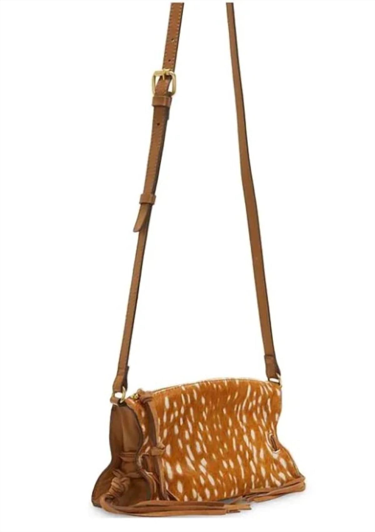 Lucky Brand - Women's Erma Spotted Hair Cross Body/ Shoulder Bag