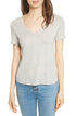womens-veronica-beard-cindy-v-neck-t-shirt-size-x-large-grey