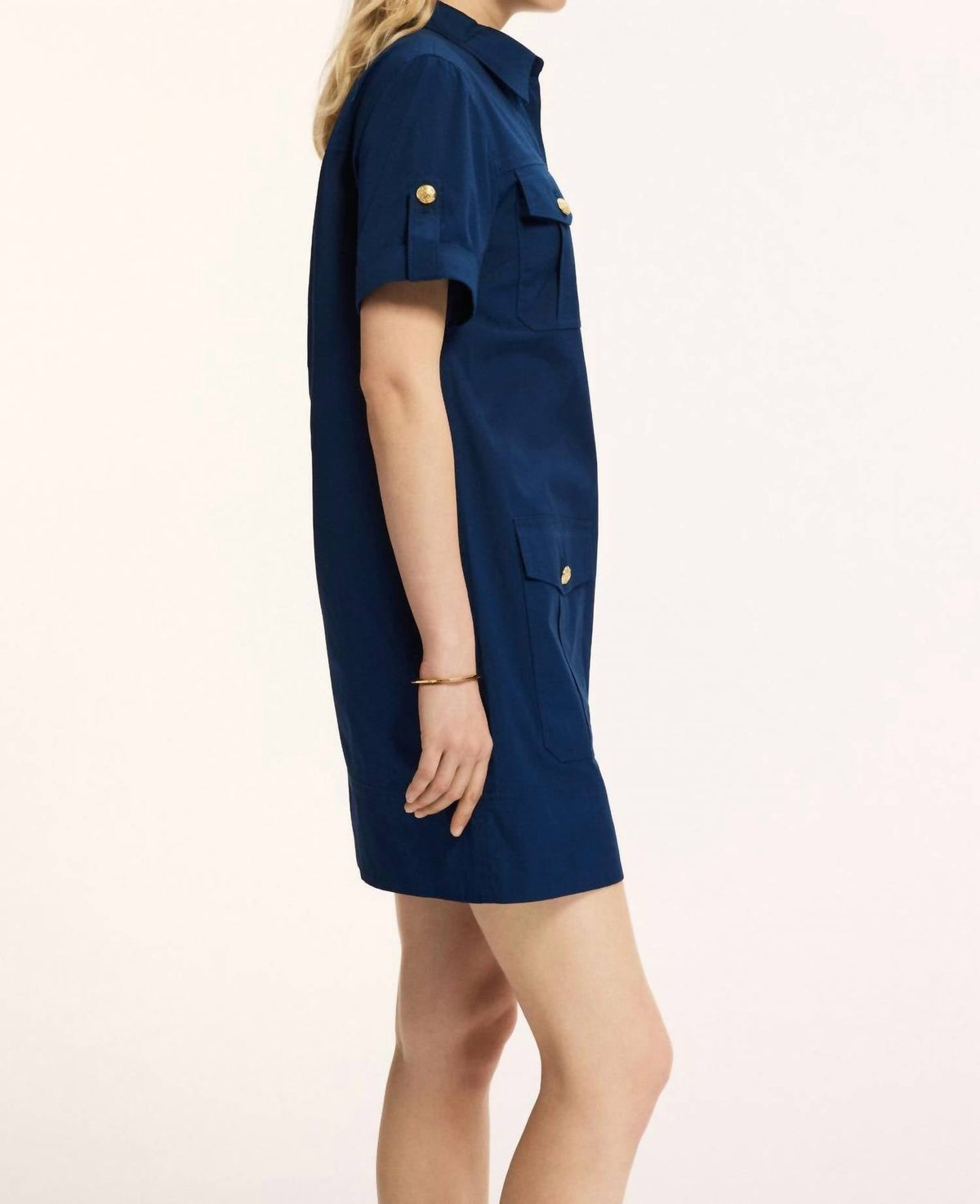 Veronica Beard - Lucca Button Front Mini Dress