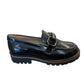 Beberlis - Girls Leather Buckle Loafer