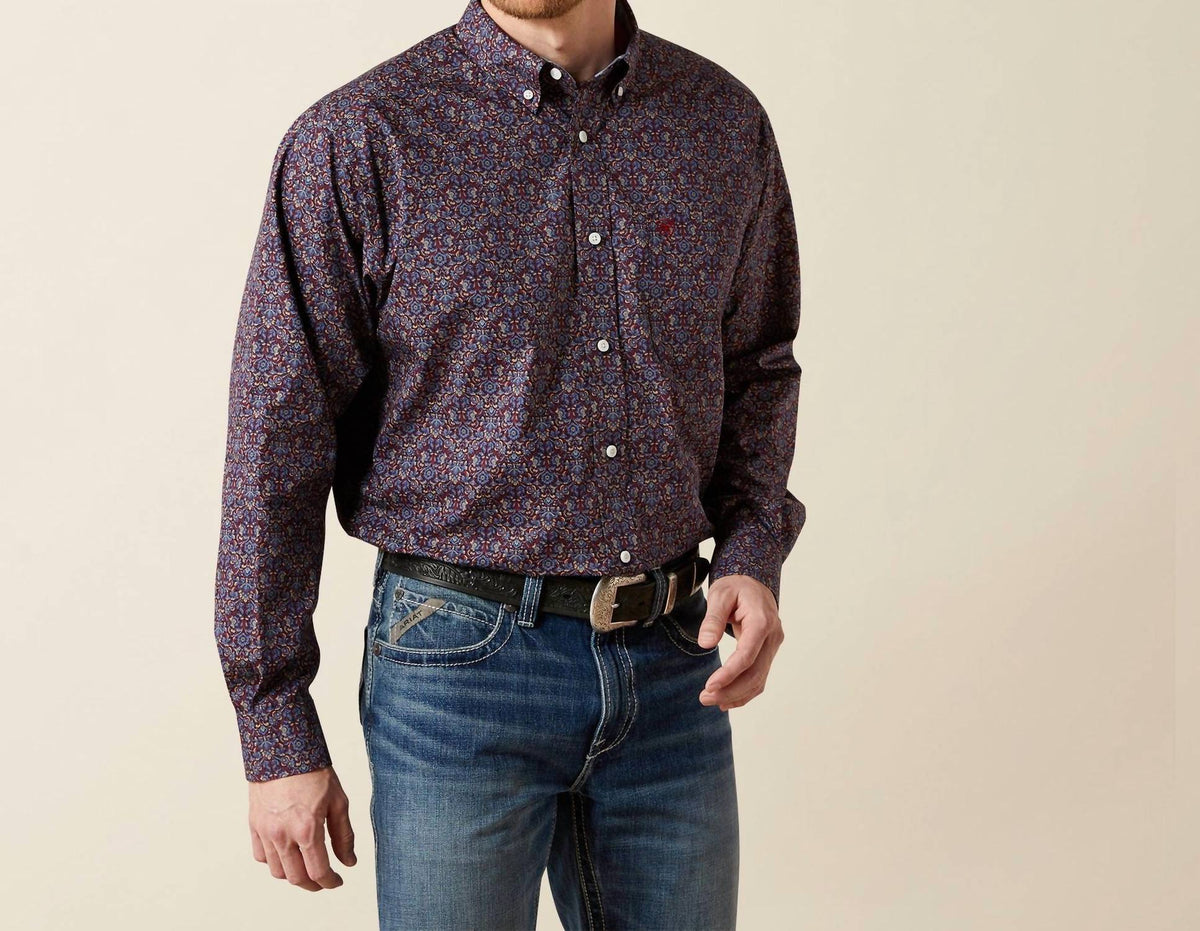 Ariat - Wrinkle Free Brendan Long Sleeve Shirt