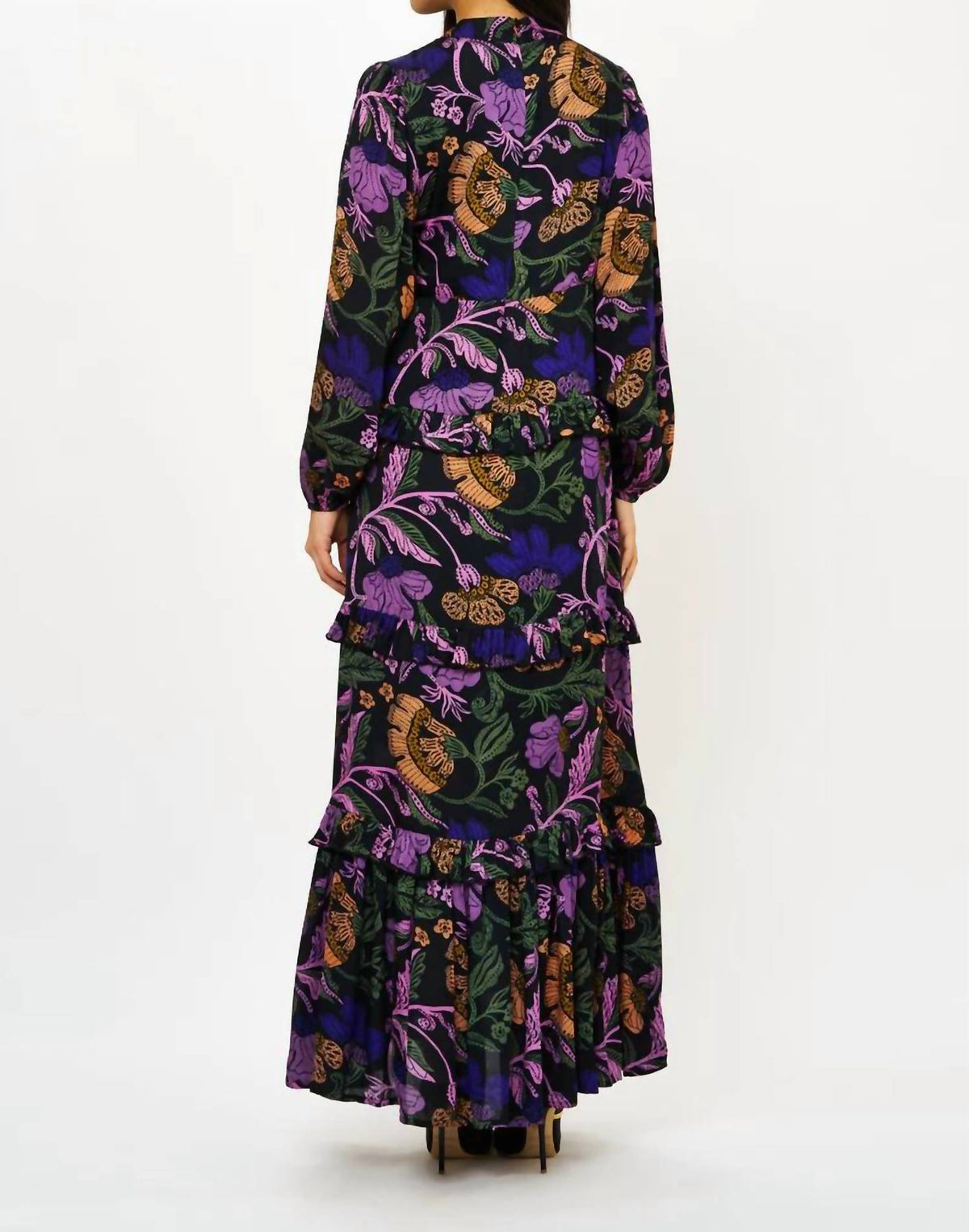 Oliphant - Mock Neck Maxi Dress