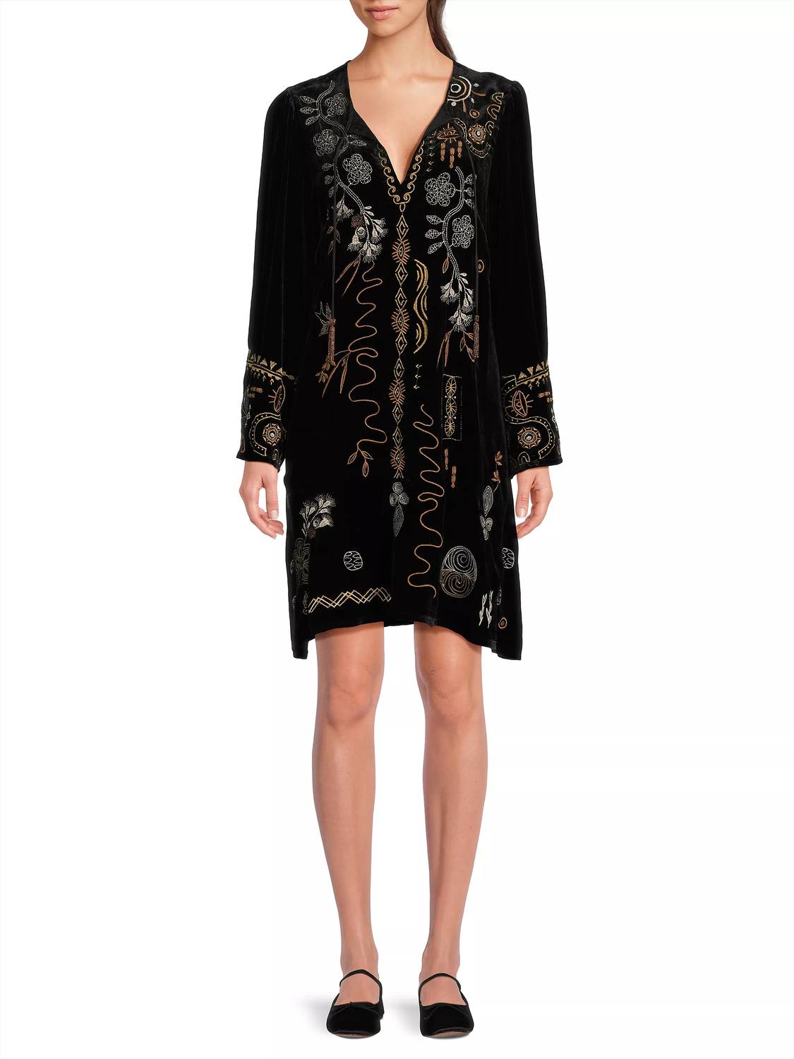 Johnny Was - JENAI KIMONO SLEEVE RELAXED DRESS