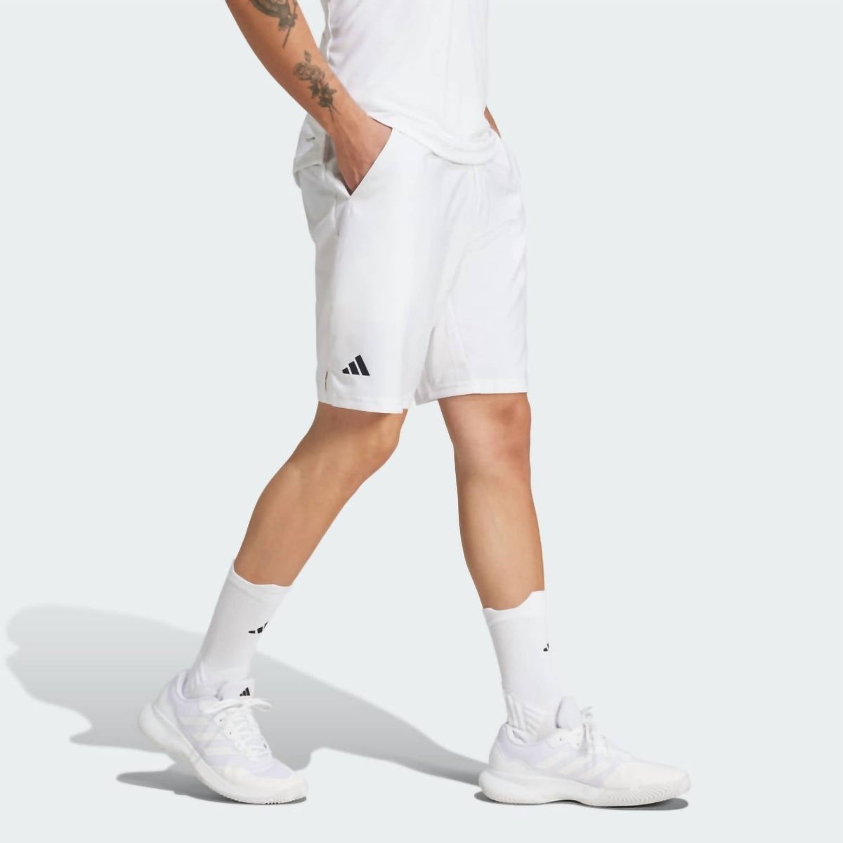 Adidas - Club Tennis Climacool 3-stripes 7 Inch Shorts