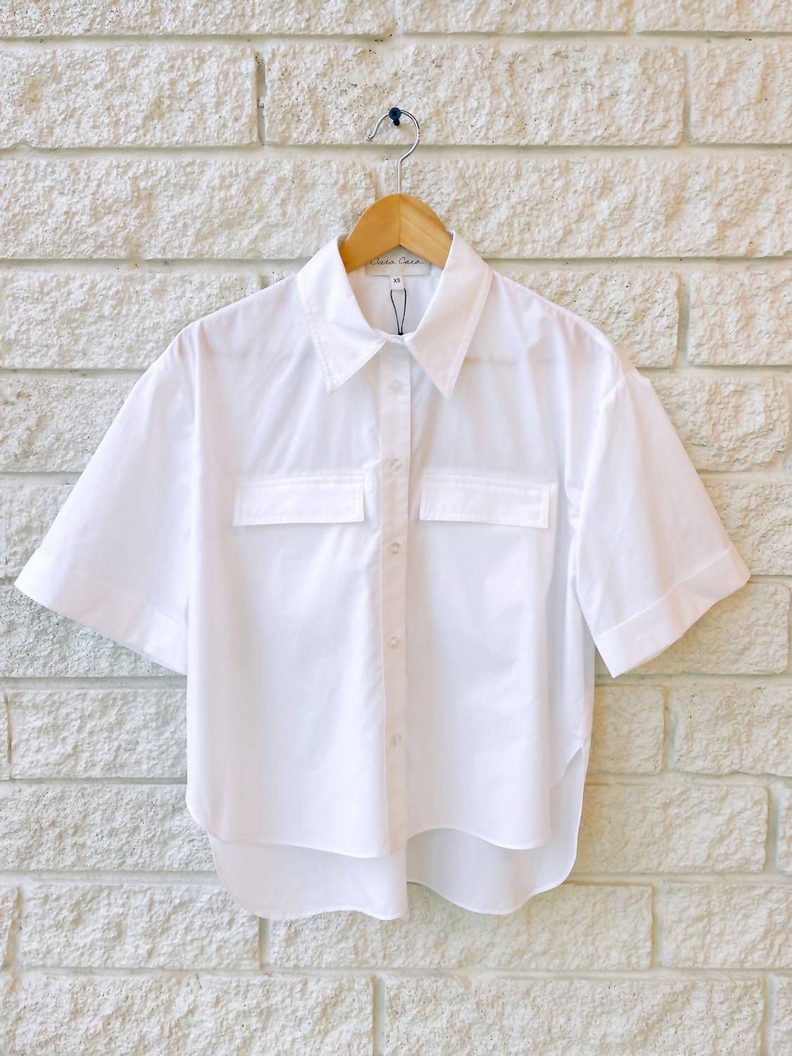 Cara Cara - Calvia Boxy Crop Shirt