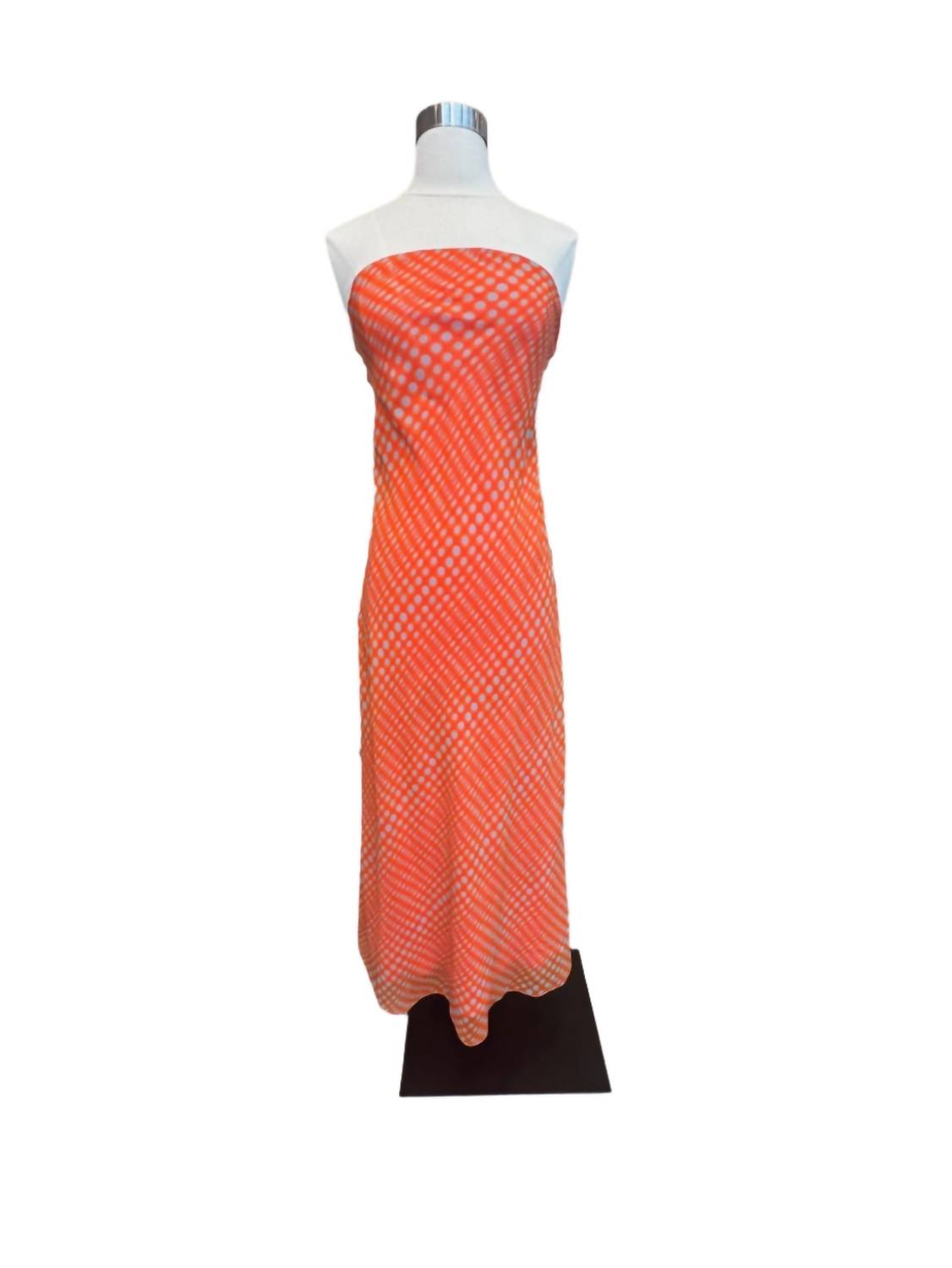 Christopher John Rogers - Wiggle Dot Strapless Maxi Dress