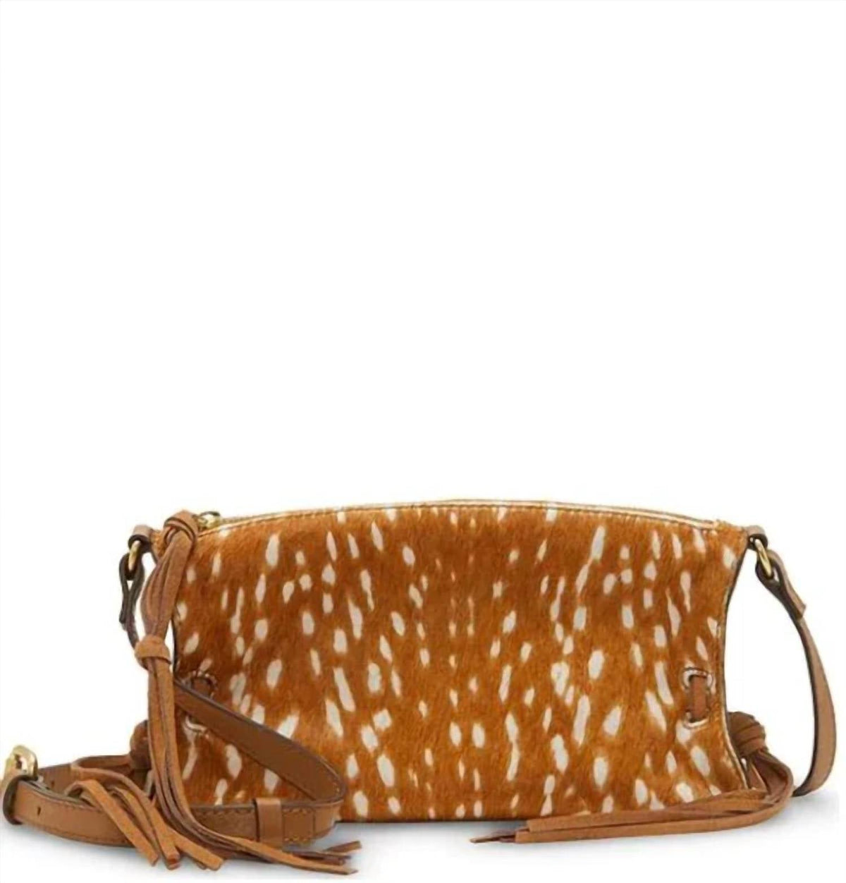 Lucky Brand - Women's Erma Spotted Hair Cross Body/ Shoulder Bag