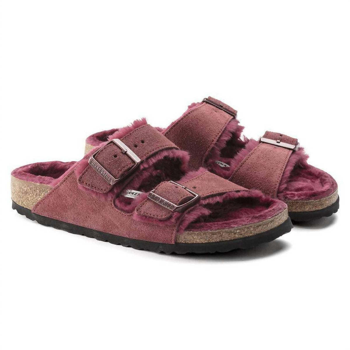 Birkenstock - Women's Arizona Fur Shearling Sandal