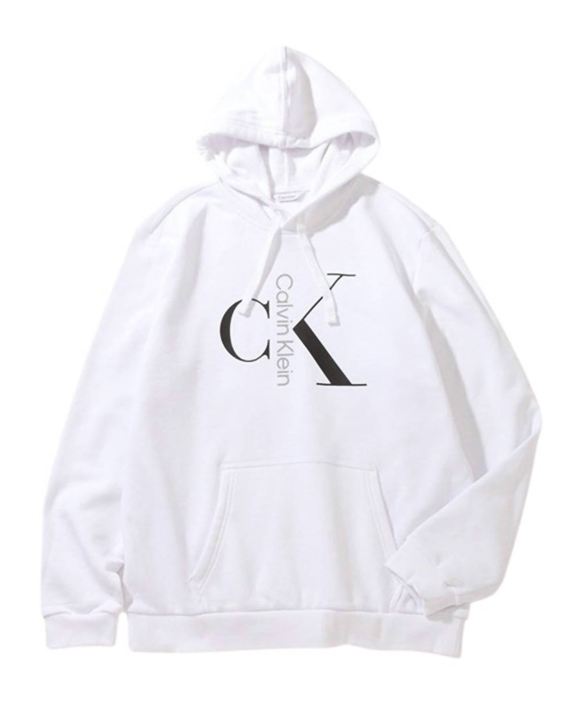 Calvin Klein - Mixed Logo Monogram Pullover Hoodie