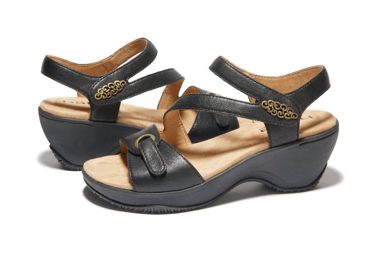 Halsa Footwear - Women's Cindy Vintage Calf Sandals