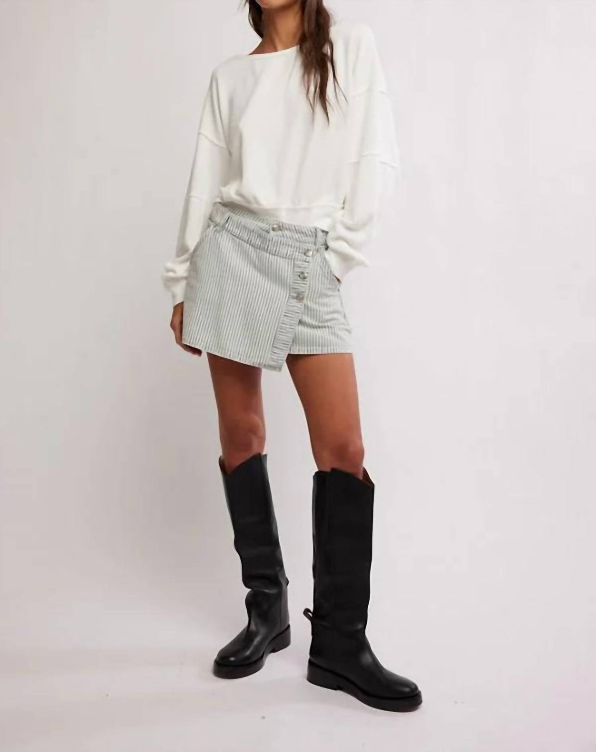 Free People - Wynne Railroad Skirt