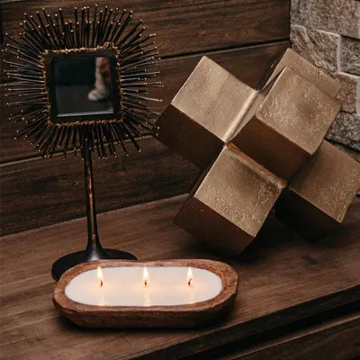 3-Wick Dough Bowl Soy Candle - Create