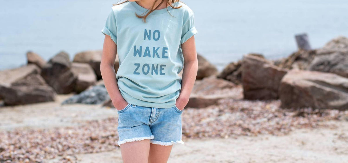 Bella + Canvas - Boy's No Wake Zone T-shirt