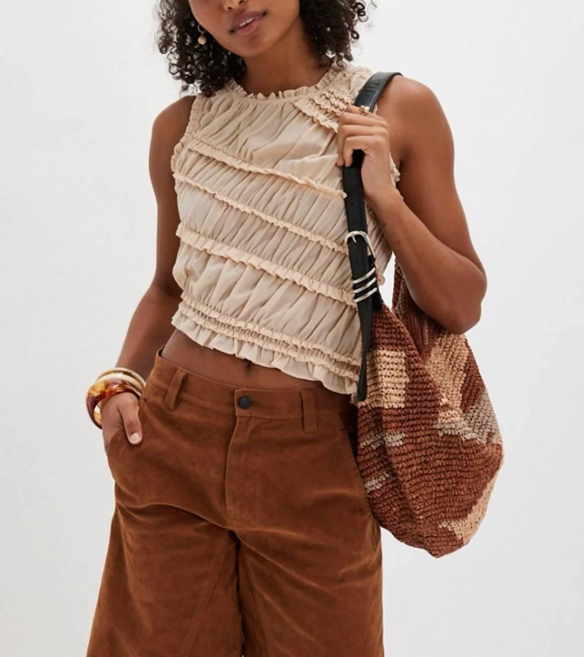 Free People - Smocked Top
