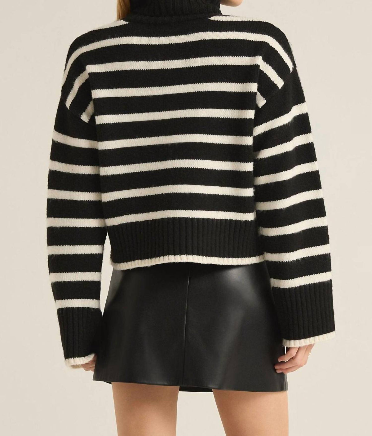 Z Supply - STRIPE TURTLENECK SWEATER