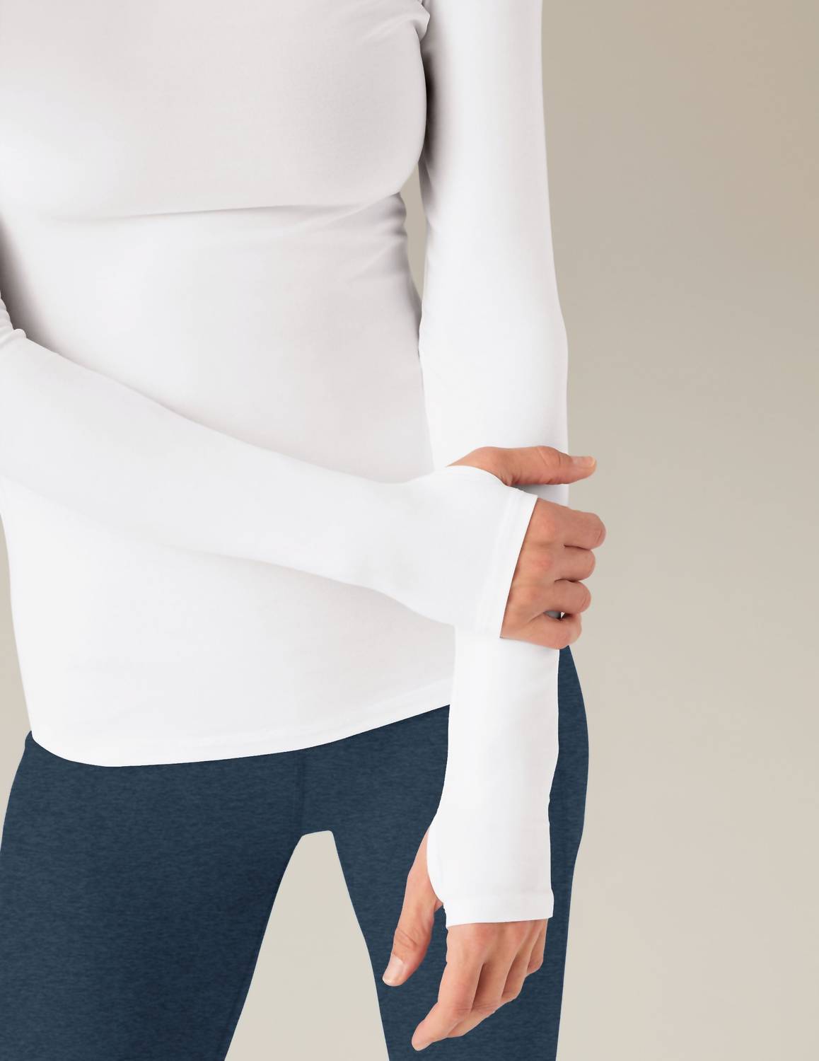 Beyond Yoga - Featherweight Classic Crew Pullover