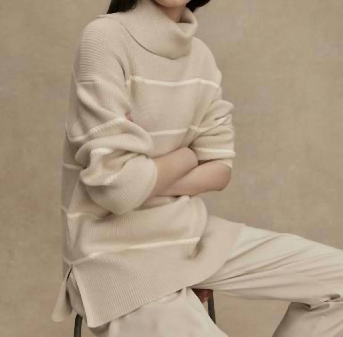 Varley - Hamish Stitch Knit Sweater