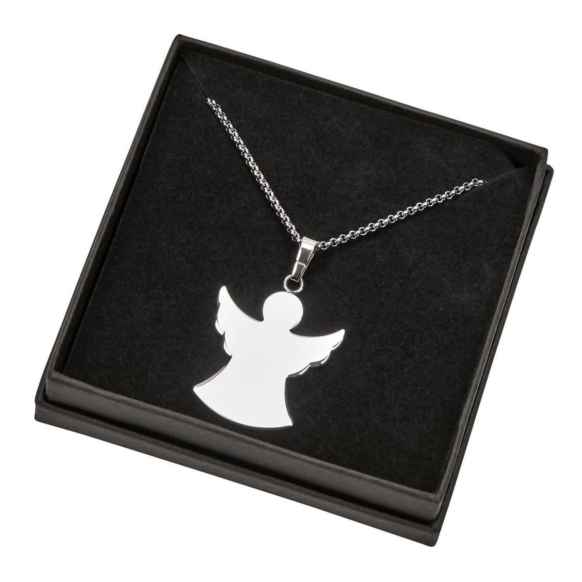 Creative Gifts International - Stainless Steel Angel Necklace