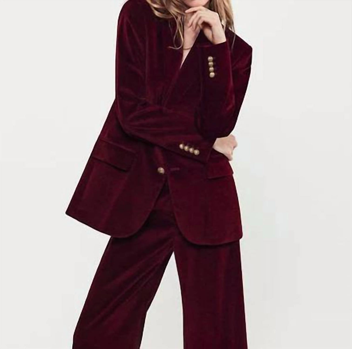 Frame - Every Day Velvet Blazer