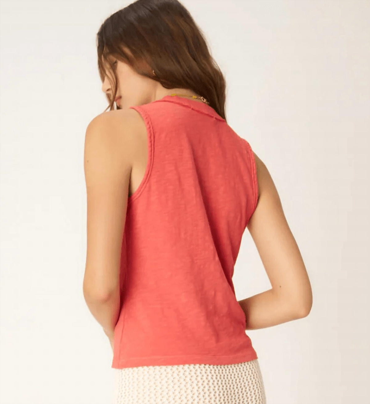 Project Social T - Let Me Know Slub V Neck Tank