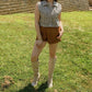 Steve Madden - Suede Faux The Record Short