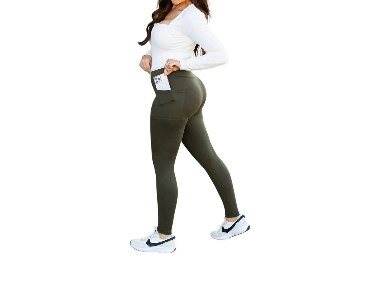 Julia Rose - Full Length Leggings With Pockets