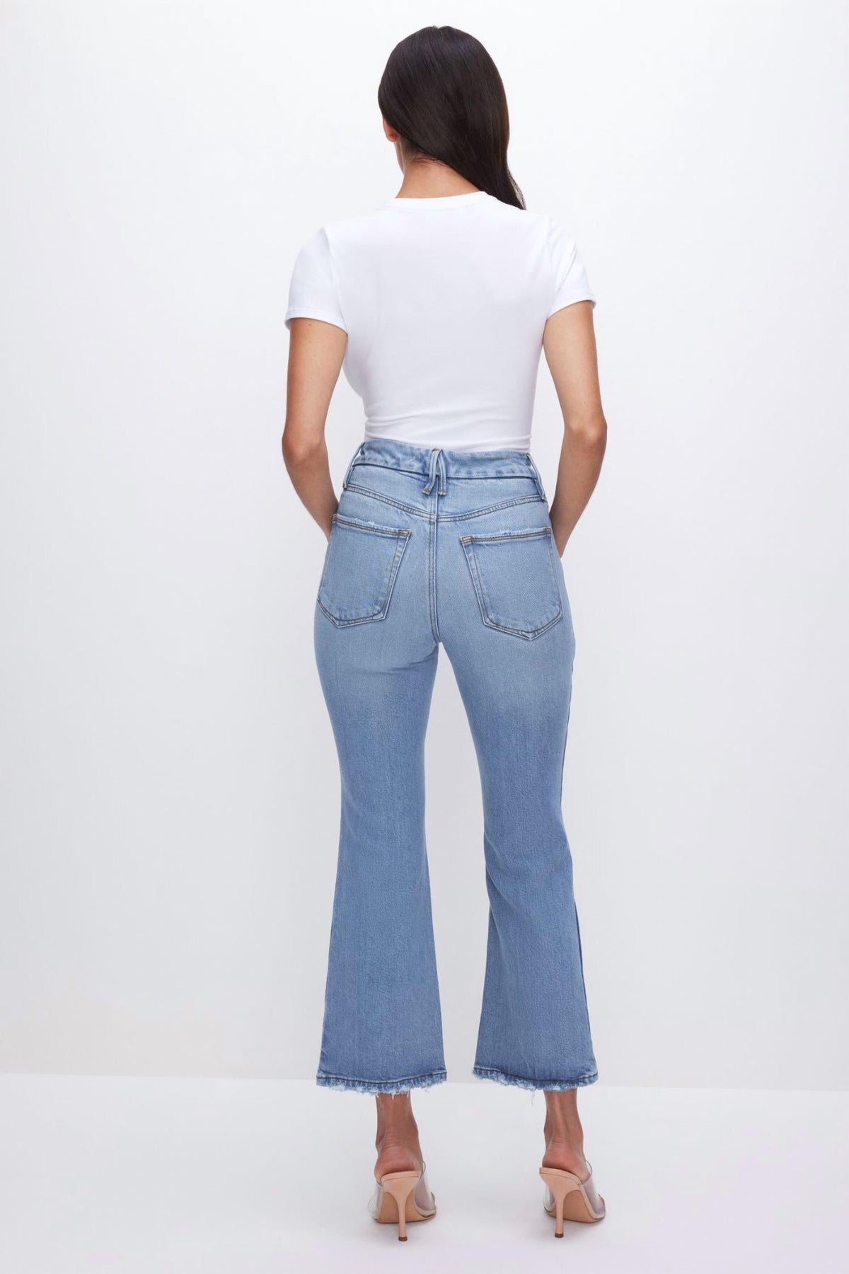 Good American - Good Legs Crop Mini Boot