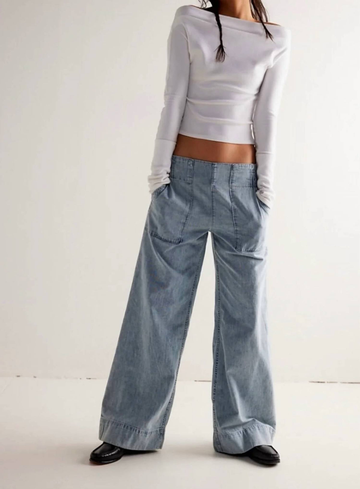 Free People - Breezy Denim Pull On Jeans