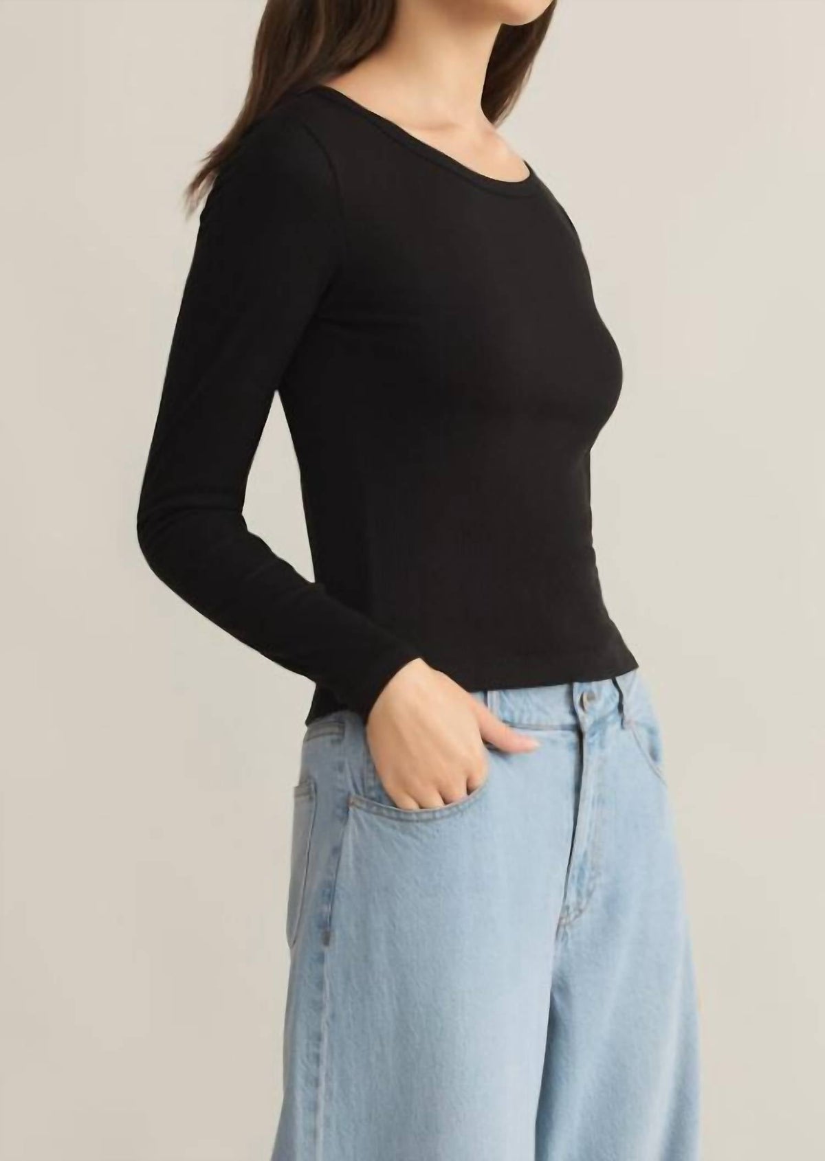 Z Supply - Women's Infinity Fitted Long Sleeve Top