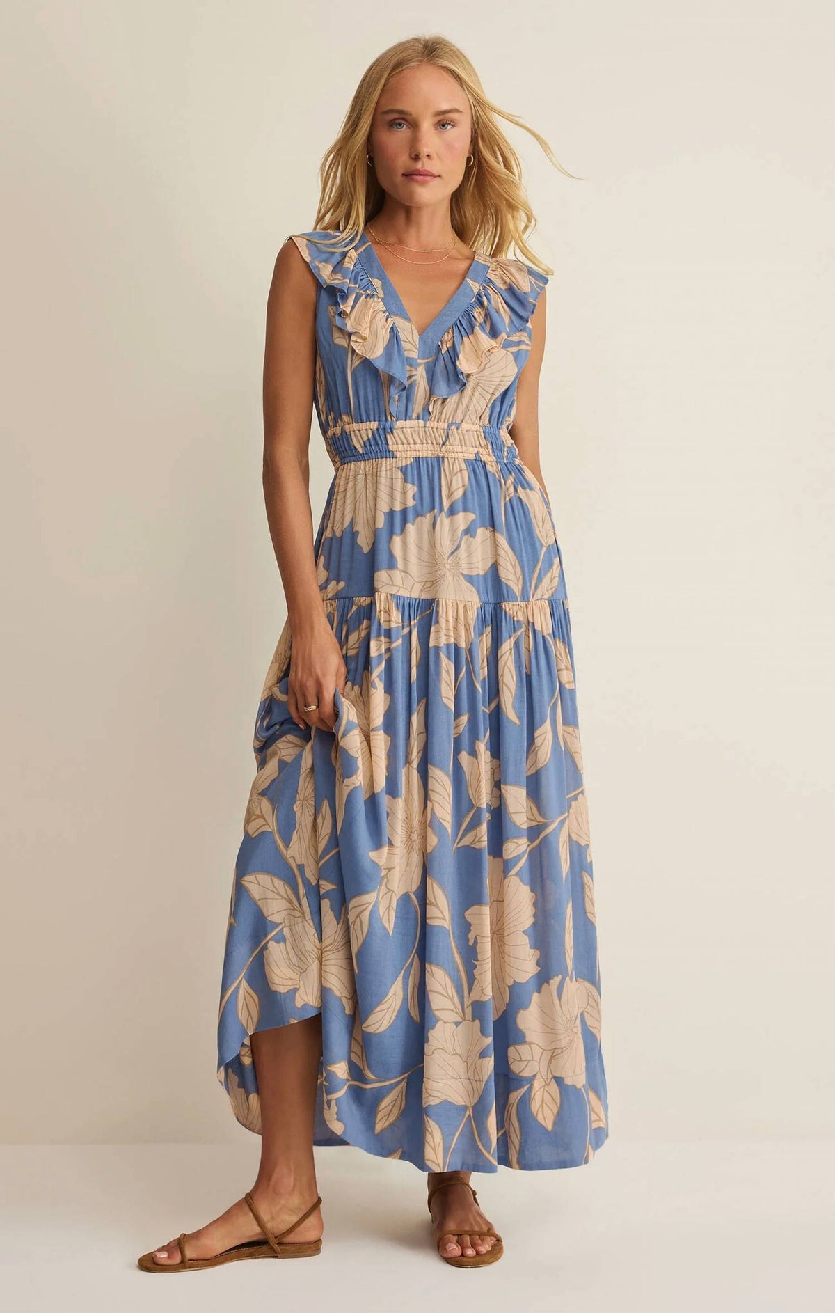 Z Supply - Malene Bloom Floral Maxi Dress