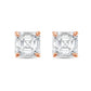 Diana M Jewels - 5.00 Cts Lab Grown Asscher Cut Stud Earrings