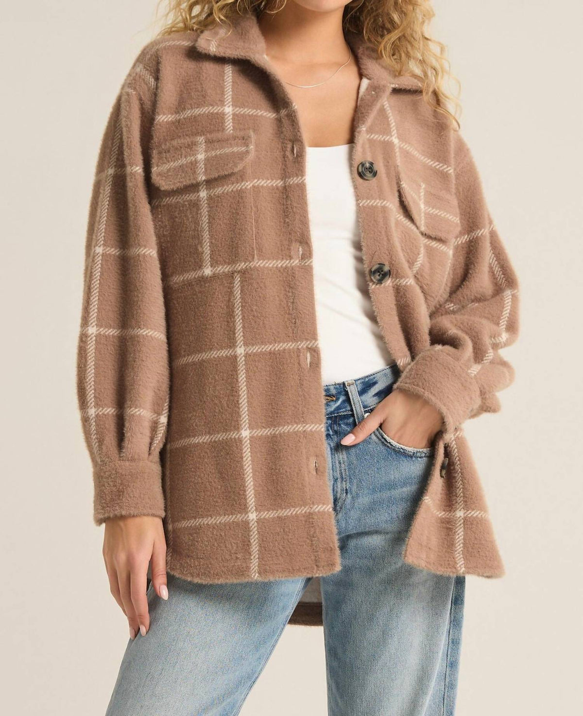 Z Supply - Plaid Tucker Jacket