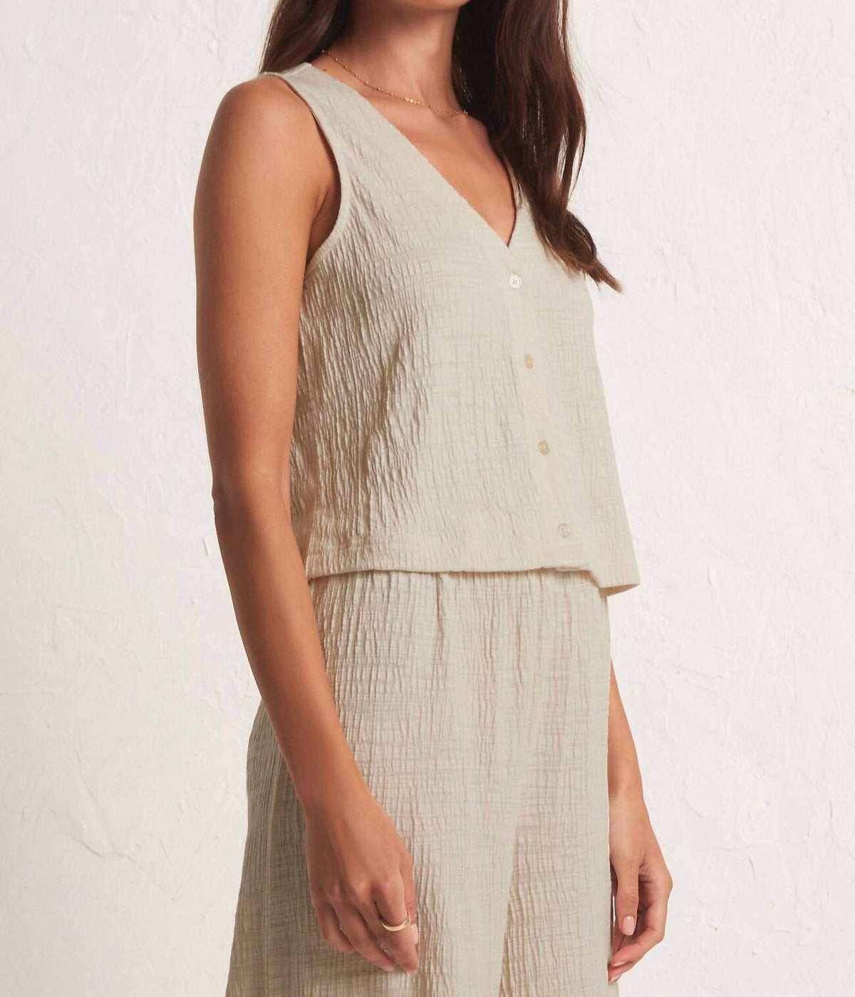 Z Supply - Solace Textured Slub Top